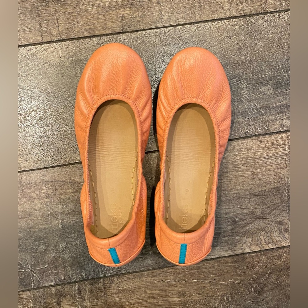 Tieks Peach Poppy Size 10